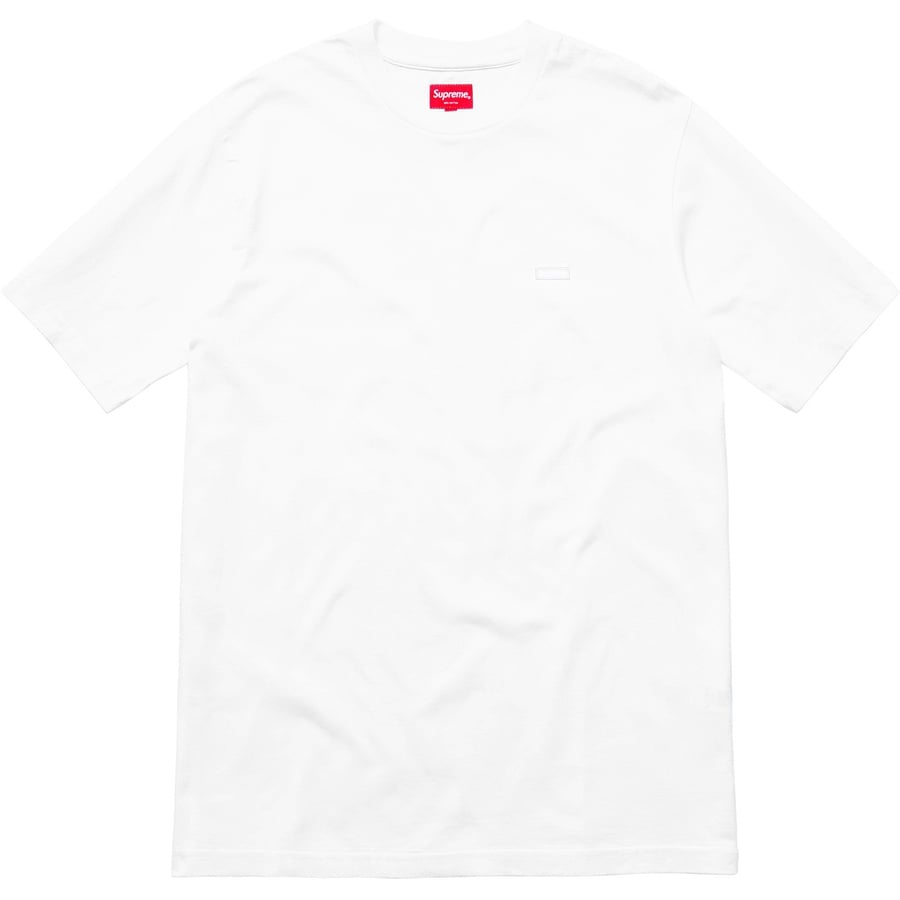 Details on Reflective Small Box Tee White from fall winter
                                                    2018 (Price is $58)