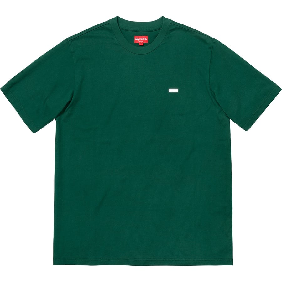 Details on Reflective Small Box Tee Dark Green from fall winter
                                                    2018 (Price is $58)