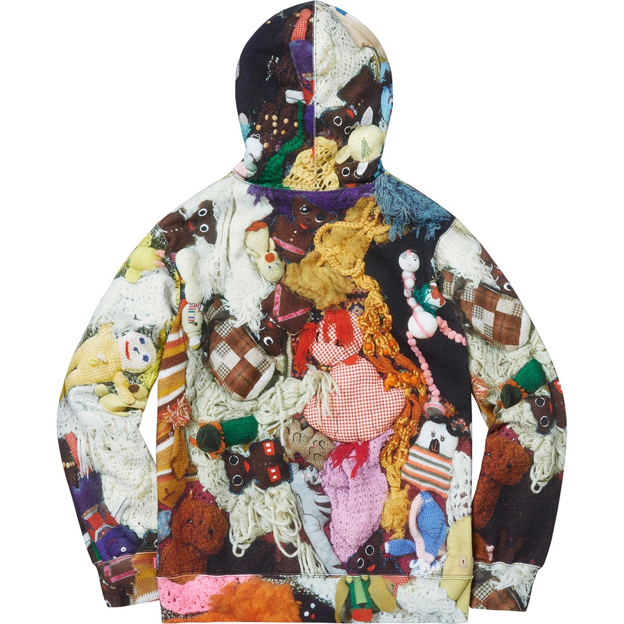 Details on Mike Kelley Supreme More Love Hours Than Can Ever Be Repaid Hooded Sweatshirt Multicolor from fall winter
                                                    2018 (Price is $198)