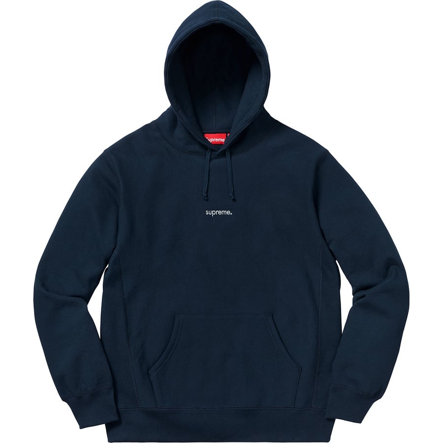 Details on Trademark Hooded Sweatshirt Navy from fall winter
                                                    2018 (Price is $158)