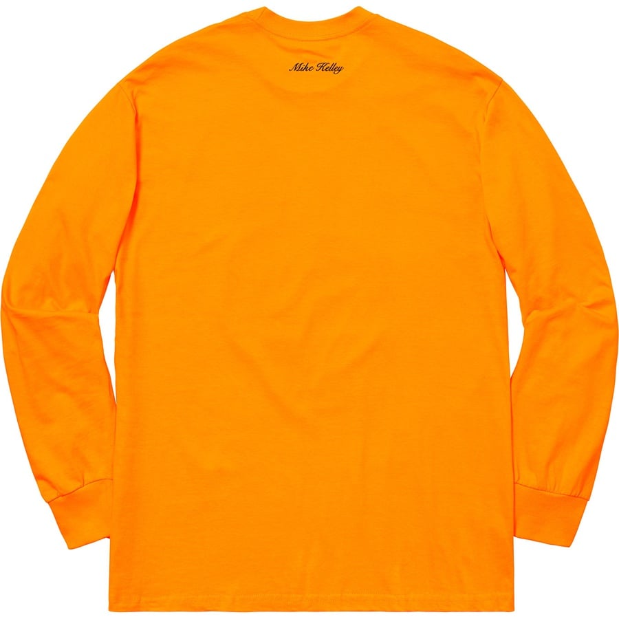 Details on Mike Kelley Supreme Ahh…Youth! L S Tee Bright Orange from fall winter
                                                    2018 (Price is $58)