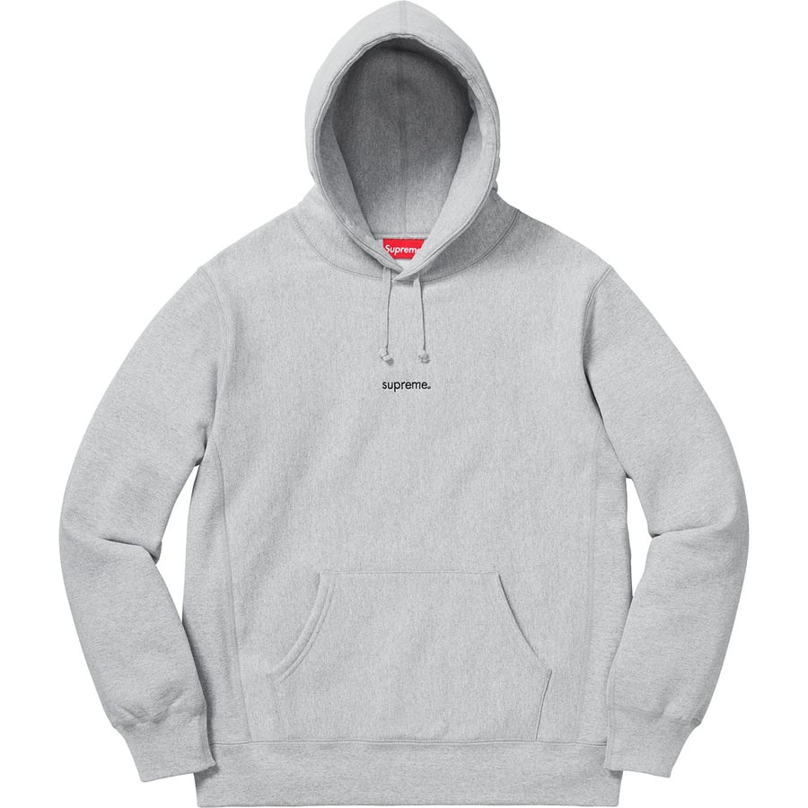 Details on Trademark Hooded Sweatshirt Heather Grey from fall winter
                                                    2018 (Price is $158)