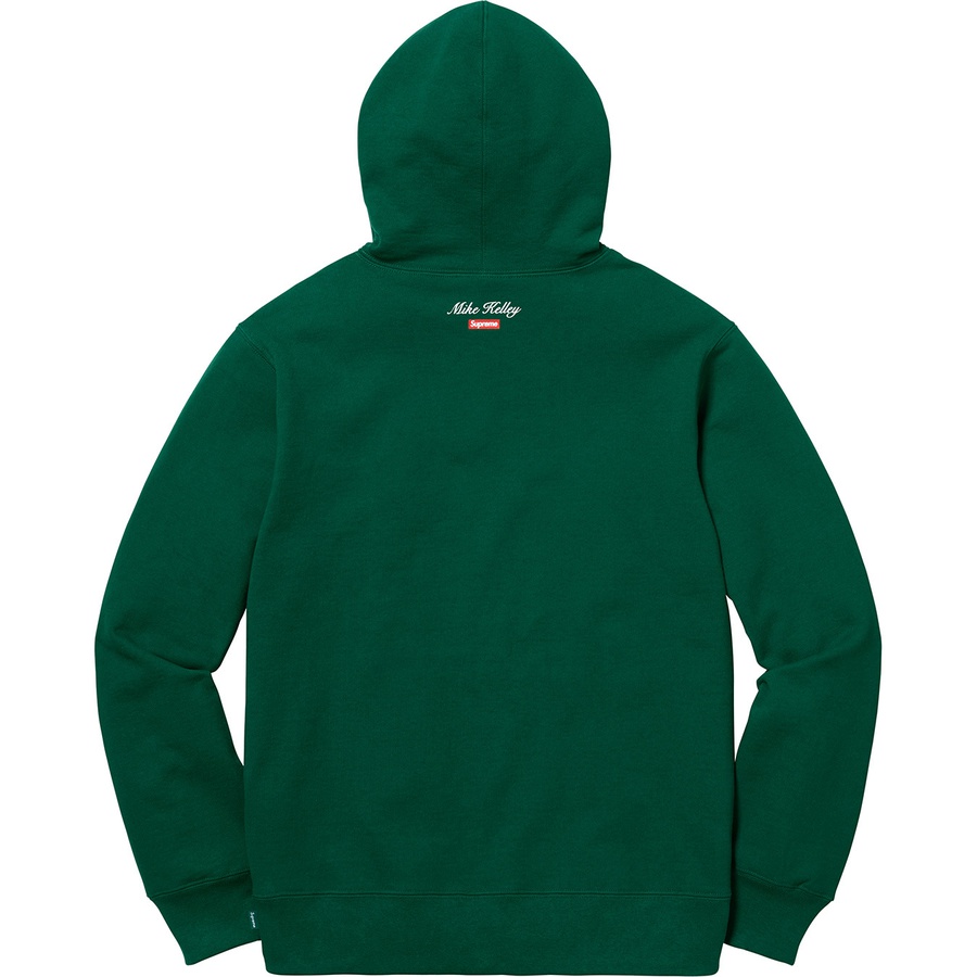 Details on Mike Kelley Supreme Franklin Signing the Treaty of Alliance with French Officials Hooded Sweatshirt Dark Green from fall winter
                                                    2018 (Price is $168)