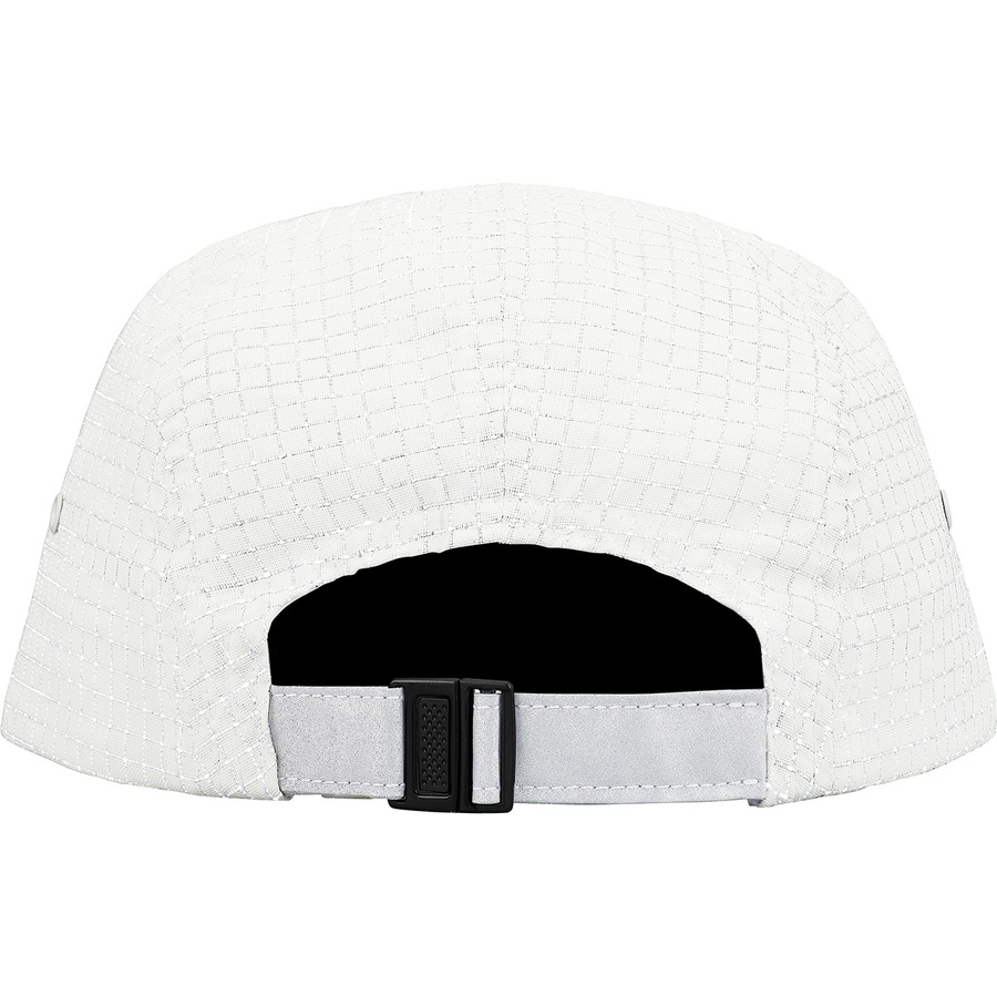 Details on Reflective Ripstop Camp Cap White from fall winter 2018 (Price is $48)