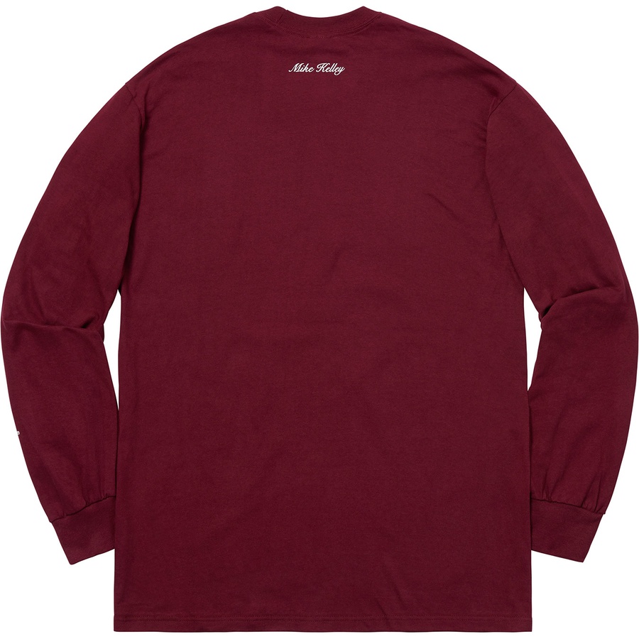 Details on Mike Kelley Supreme Ahh…Youth! L S Tee Burgundy from fall winter
                                                    2018 (Price is $58)