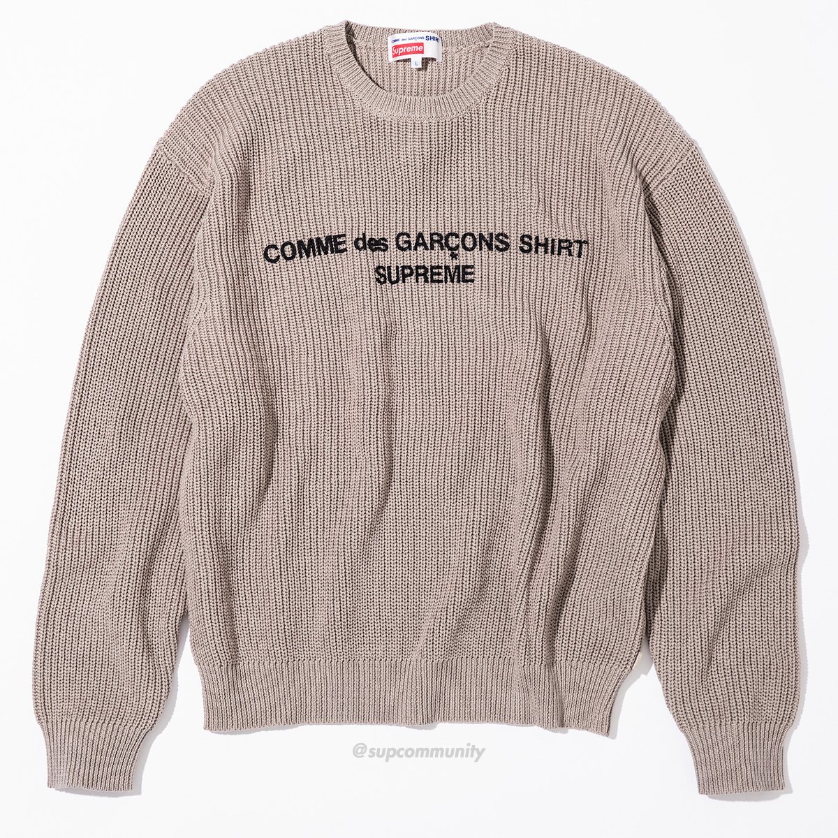 Comme des Garçons SHIRT Sweater - fall winter 2018 - Supreme