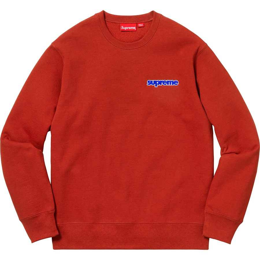 Details on Connect Crewneck Sweatshirt Rust from fall winter 2018 (Price is $138)