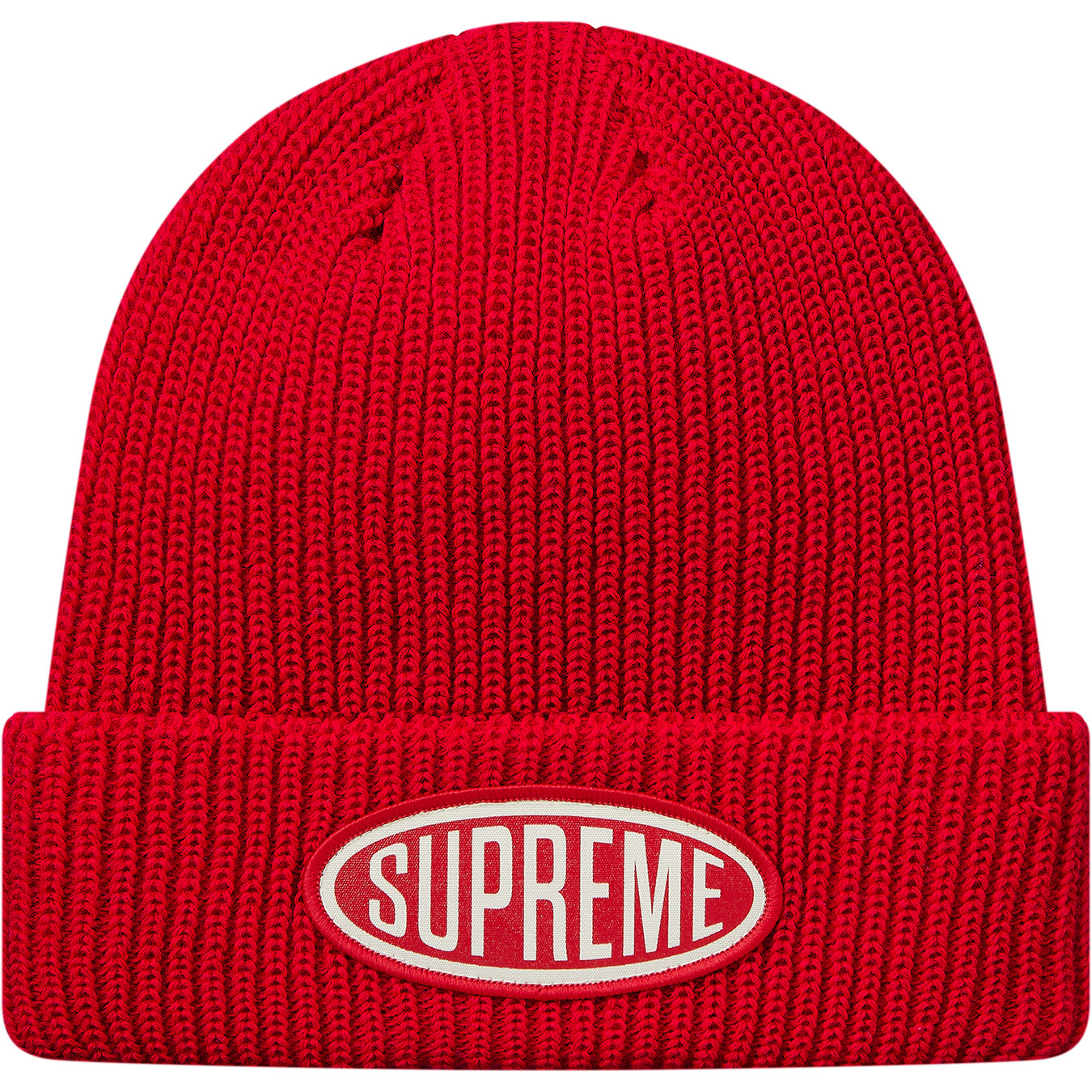 Oval Patch Beanie - fall winter 2018 - Supreme