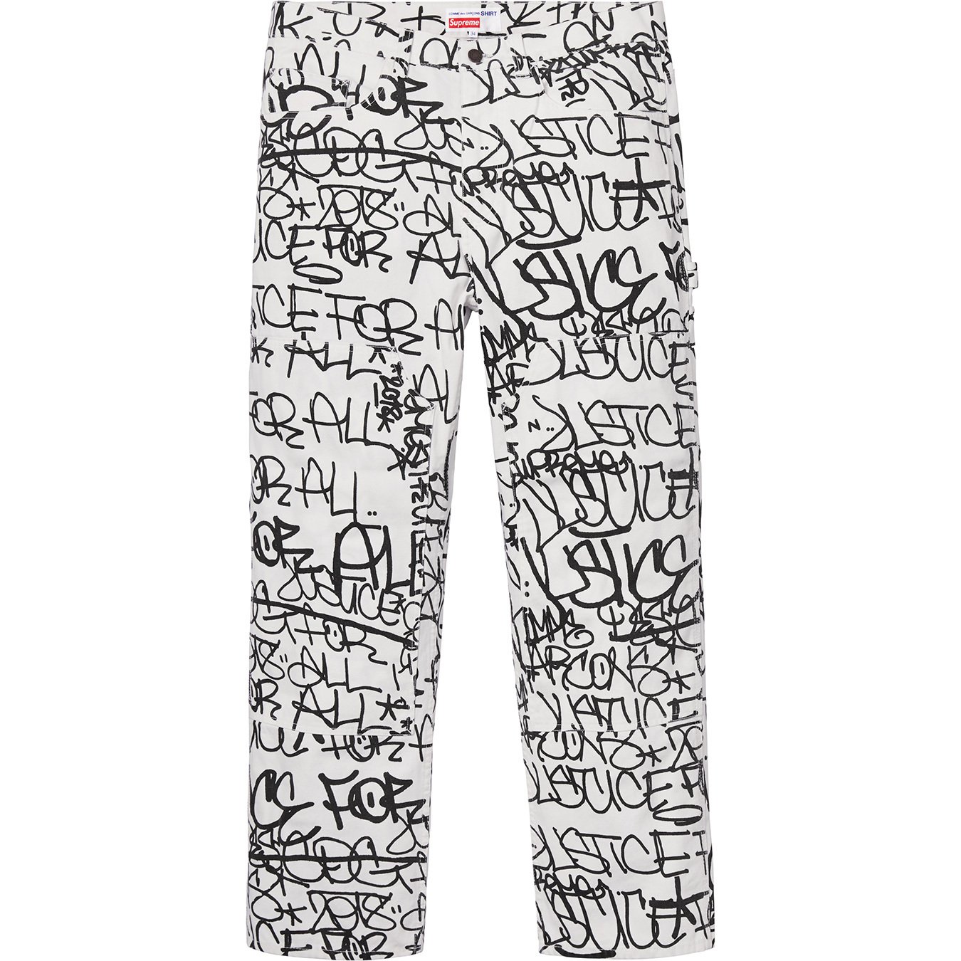 Comme des Garçons SHIRT Canvas Painter Pant - fall winter 2018 - Supreme