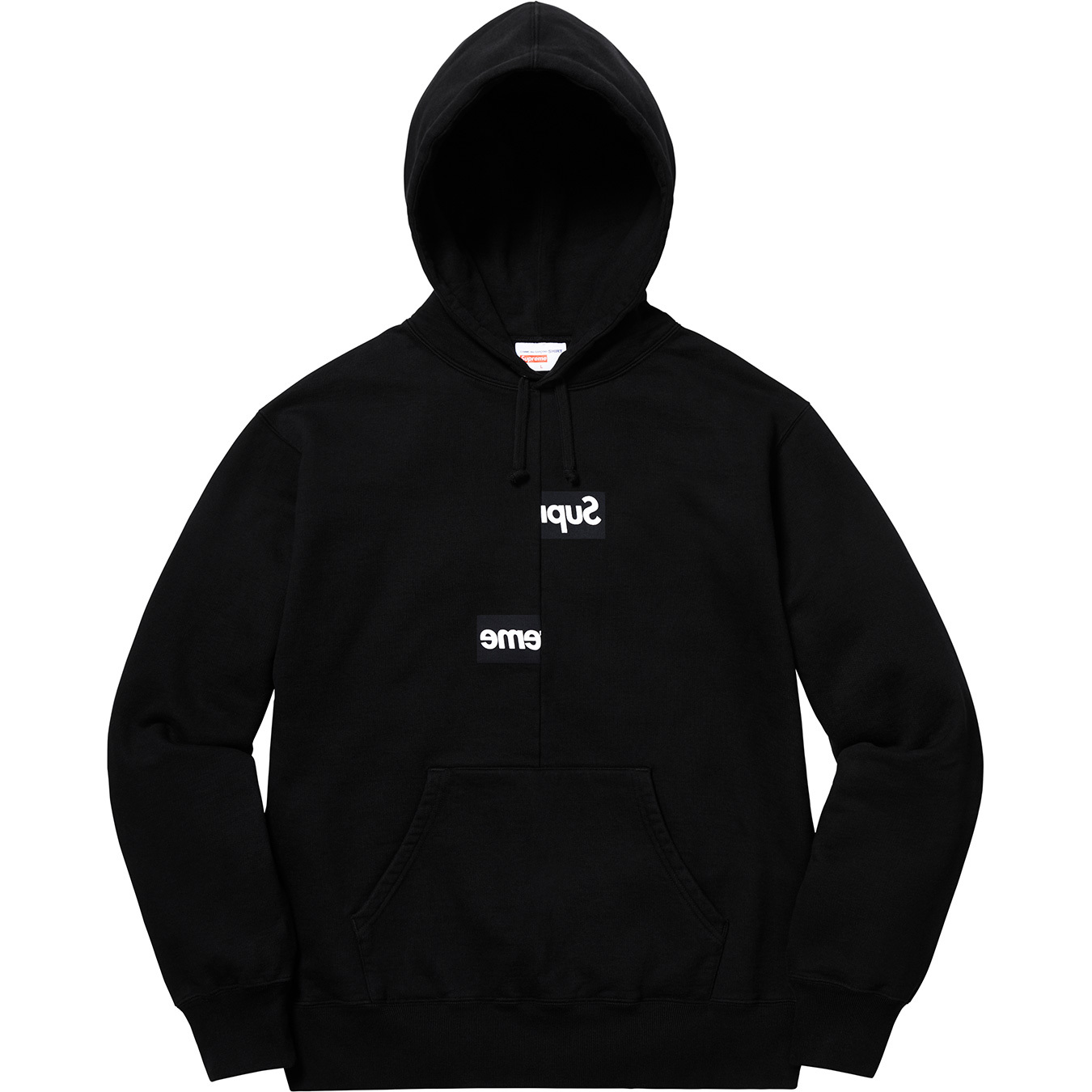 Supreme x COMME des GARCONS SHIRT Box Logo Pullover Hoodie