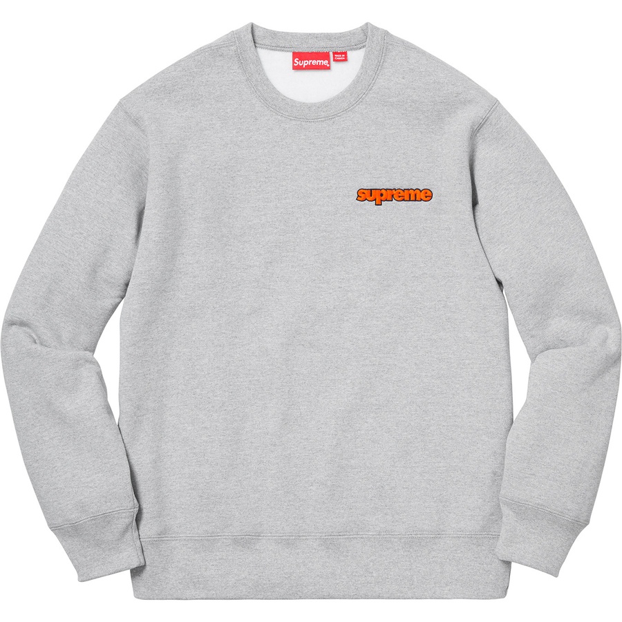 Details on Connect Crewneck Sweatshirt Heather Grey from fall winter 2018 (Price is $138)