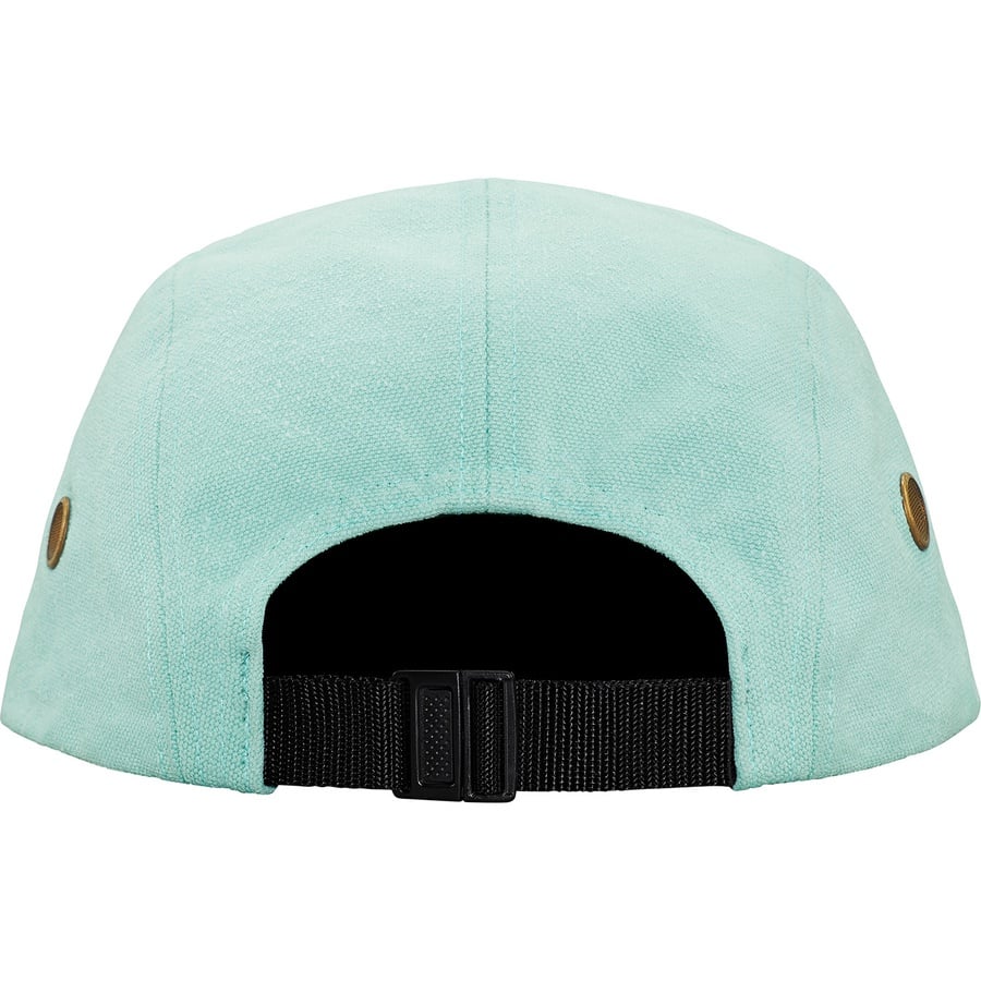 Details on Napped Canvas Camp Cap Dusty Teal from fall winter 2018 (Price is $54)