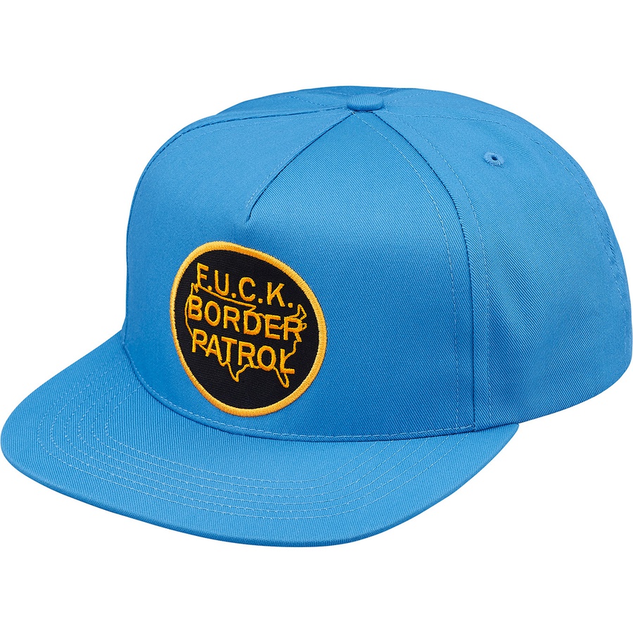 Details on Border Patrol 5-Panel Light Blue from fall winter
                                                    2018 (Price is $44)