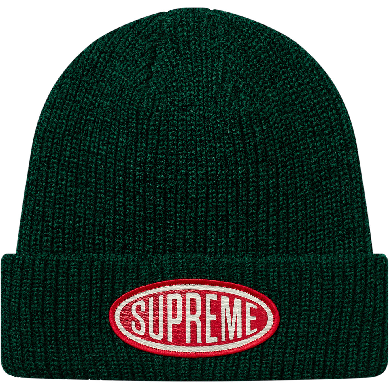 Oval Patch Beanie - fall winter 2018 - Supreme