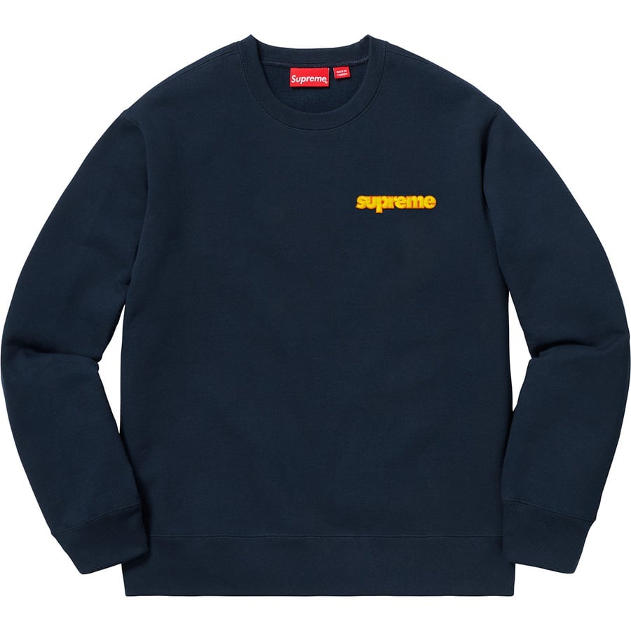Details on Connect Crewneck Sweatshirt Navy from fall winter 2018 (Price is $138)