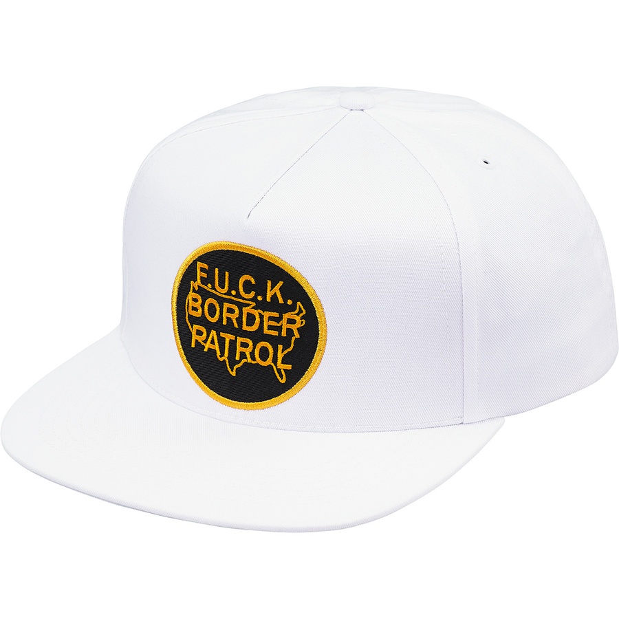 Details on Border Patrol 5-Panel White from fall winter
                                                    2018 (Price is $44)