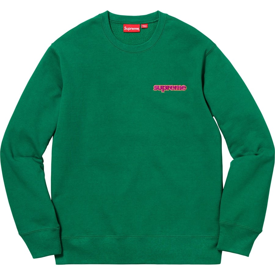 Details on Connect Crewneck Sweatshirt Green from fall winter
                                                    2018 (Price is $138)