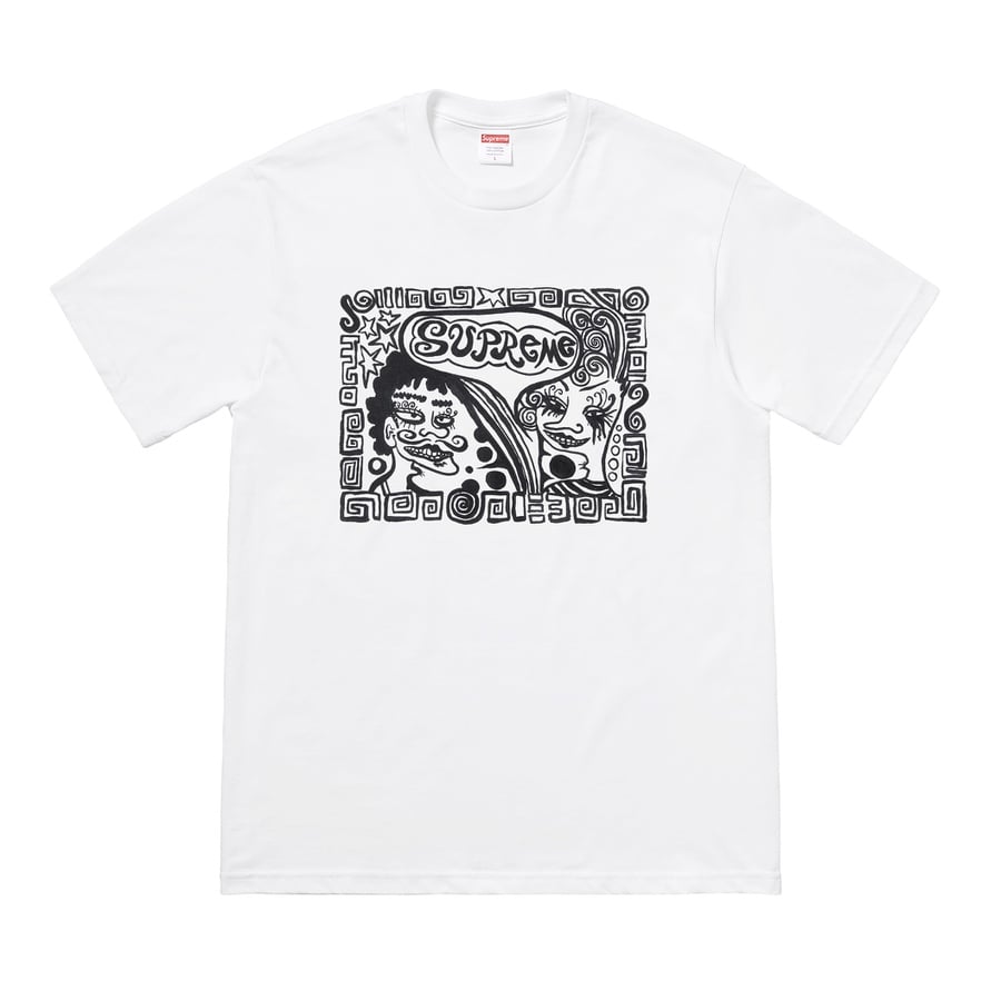 Supreme Faces Tee for fall winter 18 season