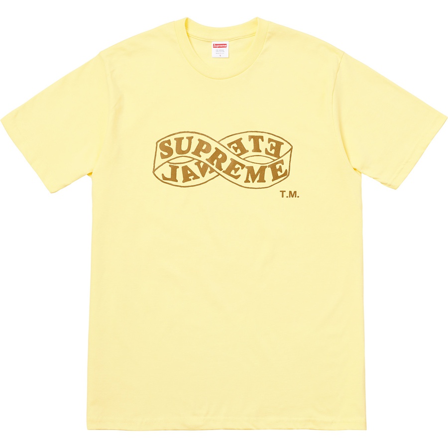 Details on Eternal Tee Pale Yellow from fall winter
                                                    2018 (Price is $36)