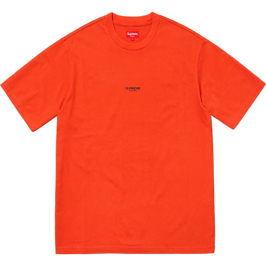 Details on First & Best Tee Orange  from fall winter
                                                    2018 (Price is $60)