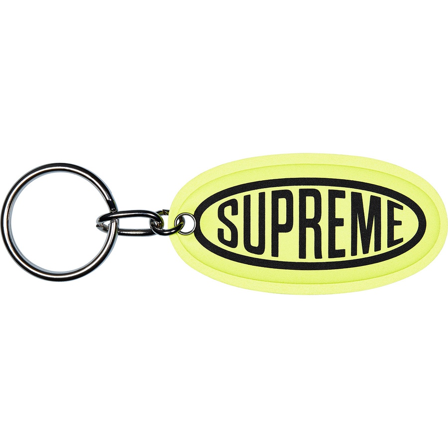 Details on Reflective Keychain Brilliant Green from fall winter
                                                    2018 (Price is $14)