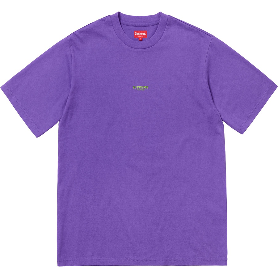 Details on First & Best Tee Purple from fall winter
                                                    2018 (Price is $60)