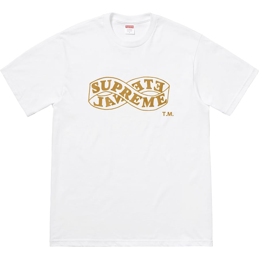 Details on Eternal Tee White from fall winter 2018 (Price is $36)
