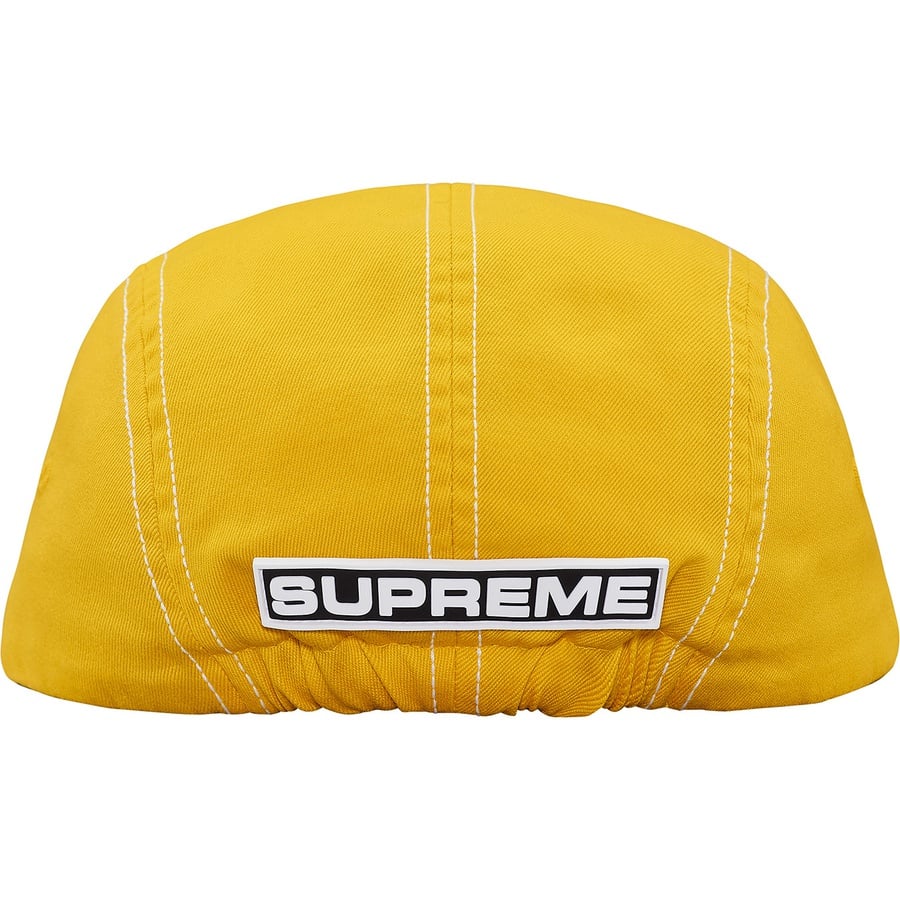 Details on Fitted Rear Patch Camp Cap Yellow from fall winter
                                                    2018 (Price is $48)