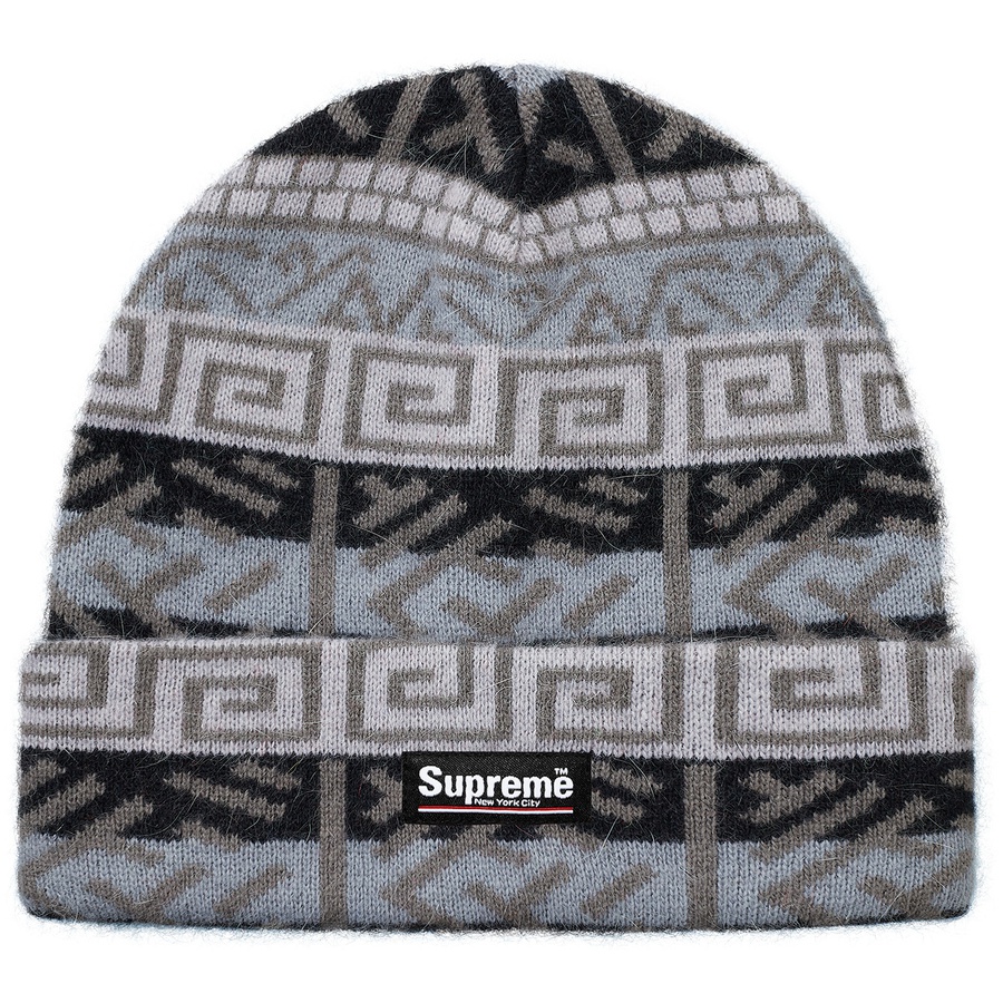 Details on Brushed Pattern Beanie Black from fall winter 2018 (Price is $36)