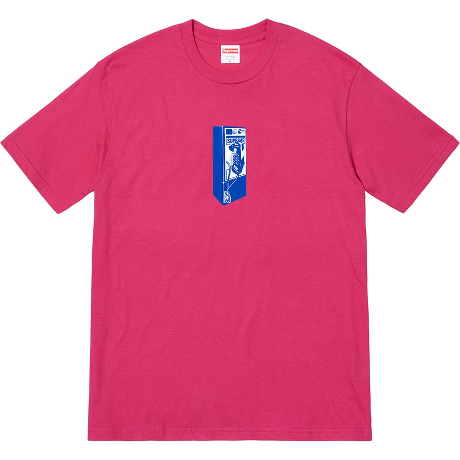 Details on Payphone Tee Dark Pink from fall winter
                                                    2018 (Price is $36)