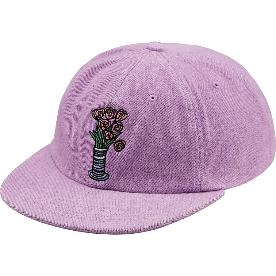 Details on Flowers 6-Panel Light Purple from fall winter
                                                    2018 (Price is $48)