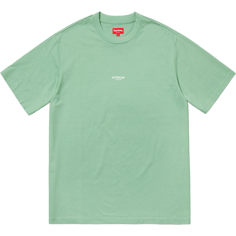 Details on First & Best Tee Light Green from fall winter 2018 (Price is $60)