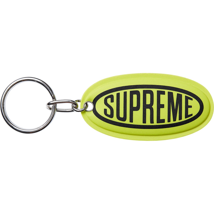 Details on Reflective Keychain Brilliant Green from fall winter 2018 (Price is $14)