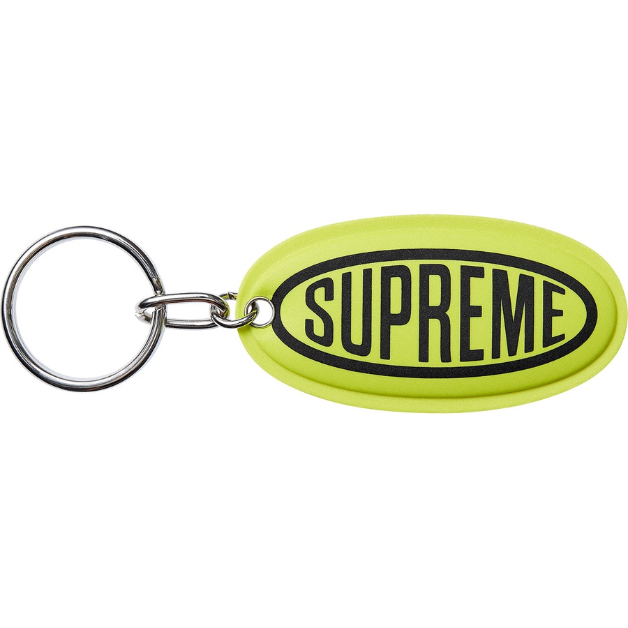 Details on Reflective Keychain Brilliant Green from fall winter
                                                    2018 (Price is $14)