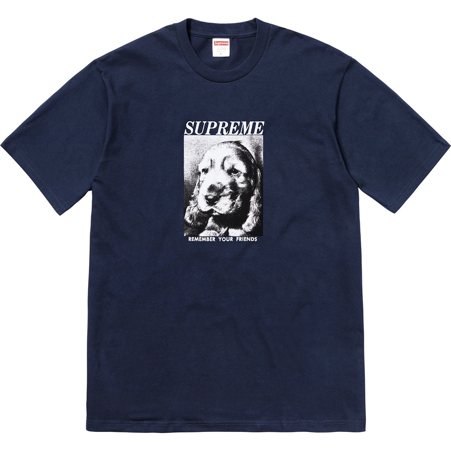 Details on Remember Tee Navy from fall winter
                                                    2018 (Price is $36)