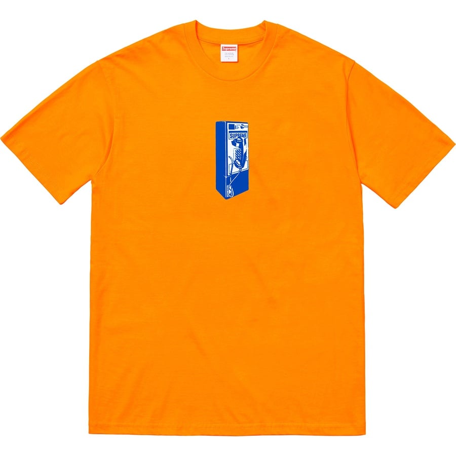 Details on Payphone Tee Bright Orange from fall winter
                                                    2018 (Price is $36)