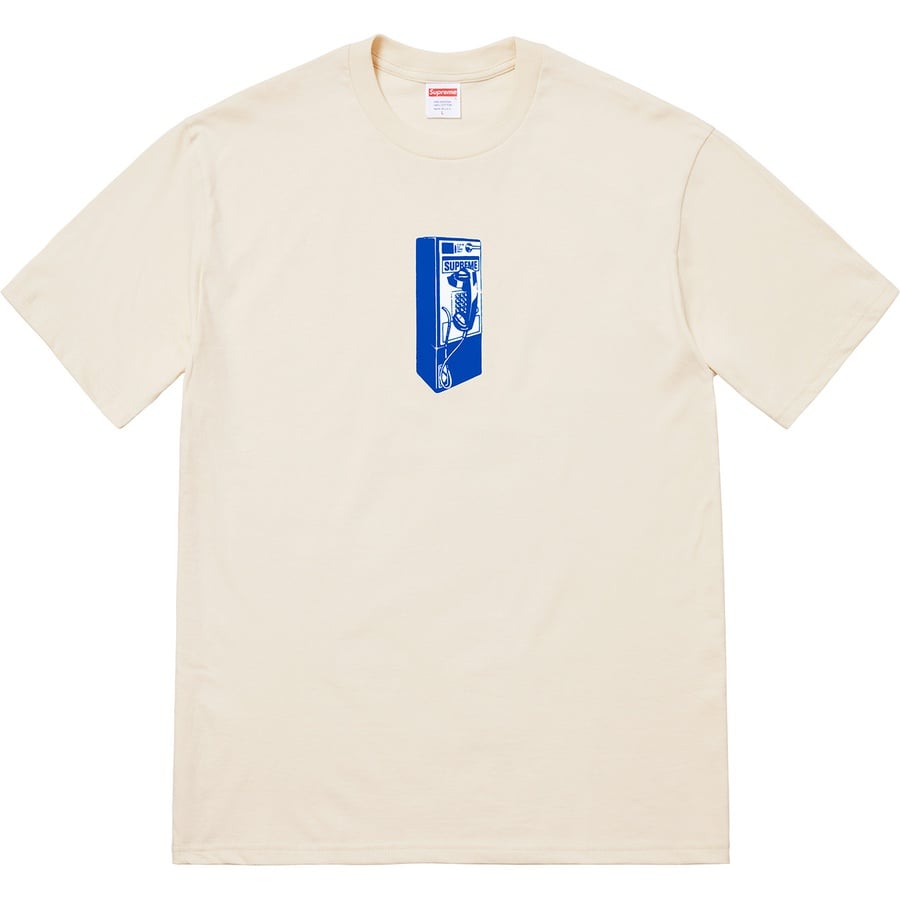 Details on Payphone Tee Natural from fall winter
                                                    2018 (Price is $36)