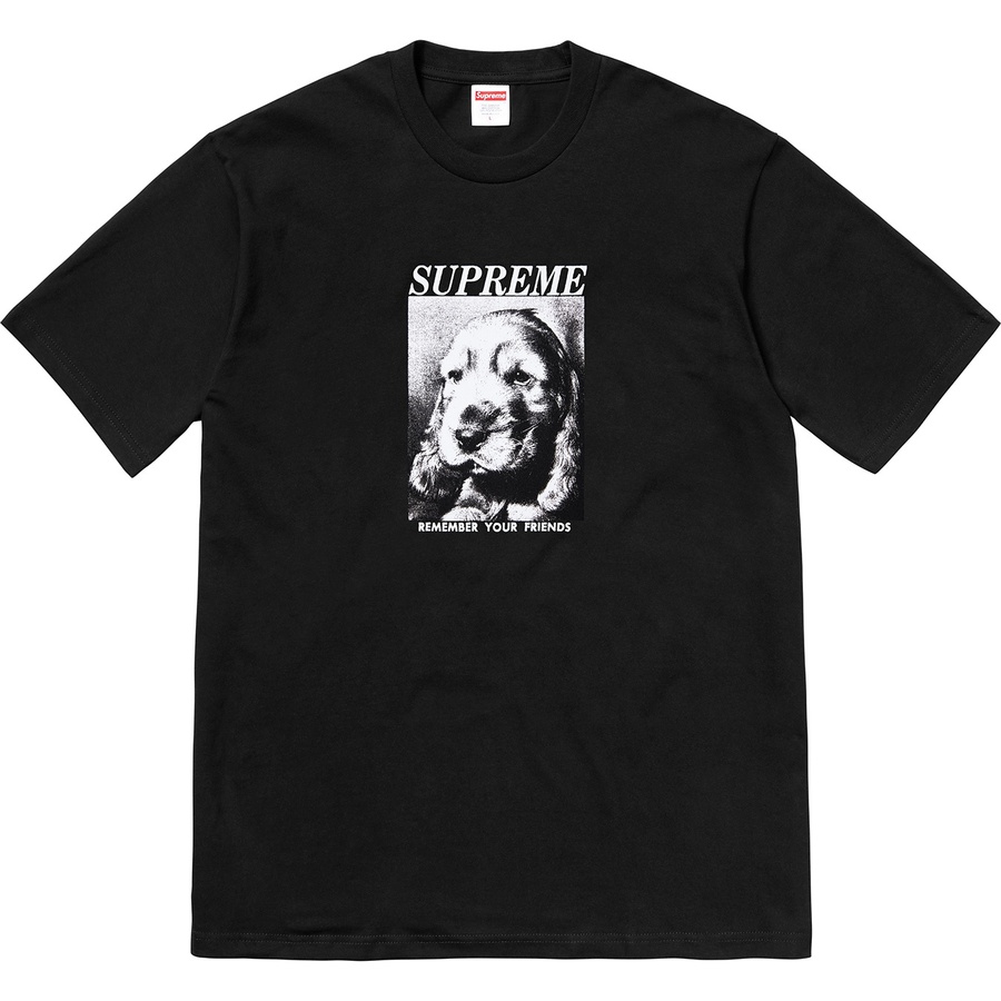 Details on Remember Tee Black from fall winter
                                                    2018 (Price is $36)