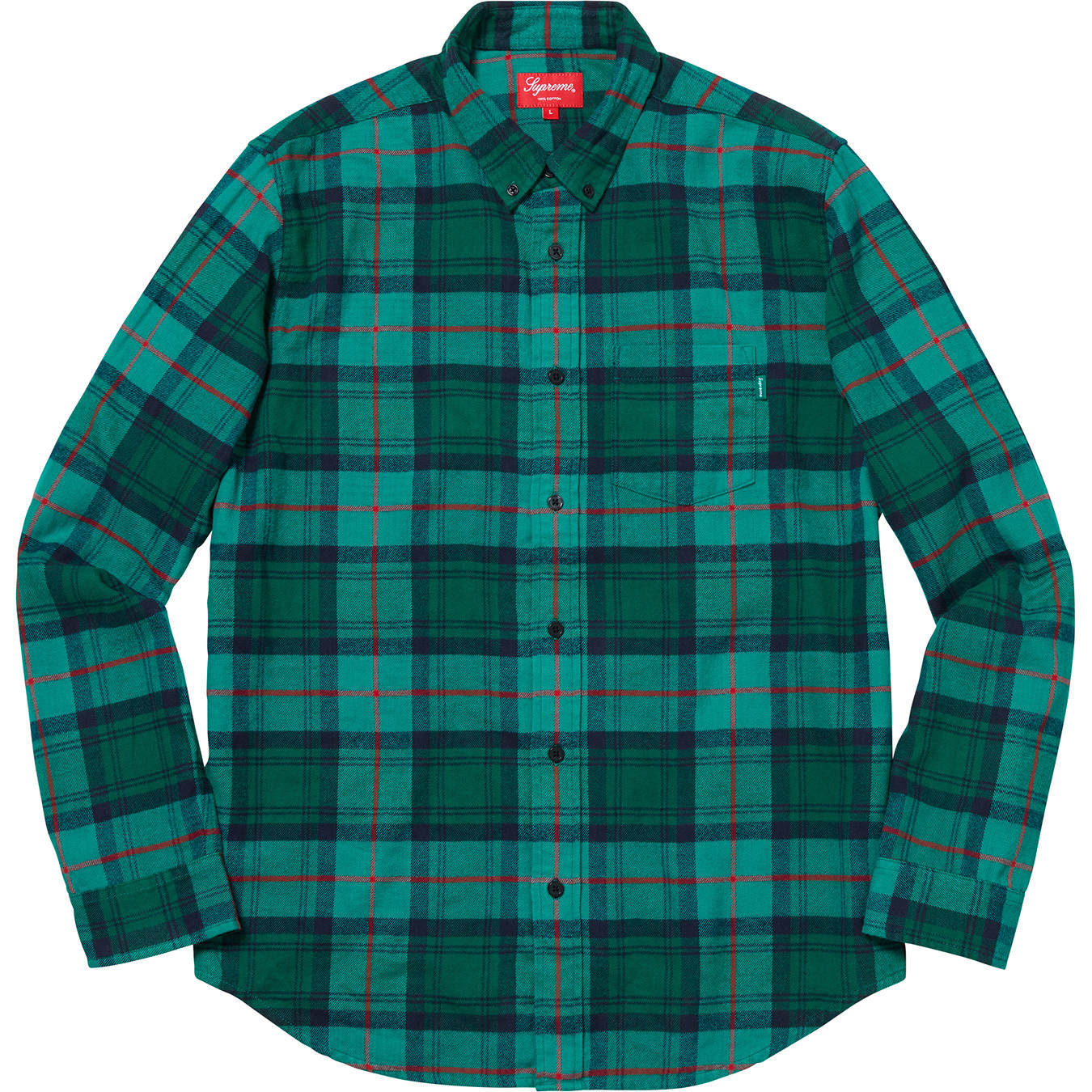 Tartan L S Flannel Shirt - fall winter 2018 - Supreme