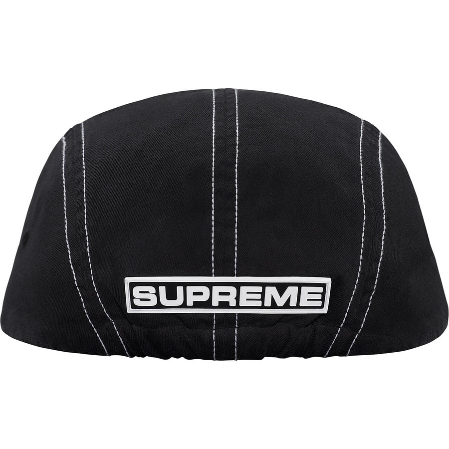 Details on Fitted Rear Patch Camp Cap Black from fall winter 2018 (Price is $48)