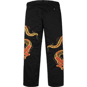 supreme dragon work pant