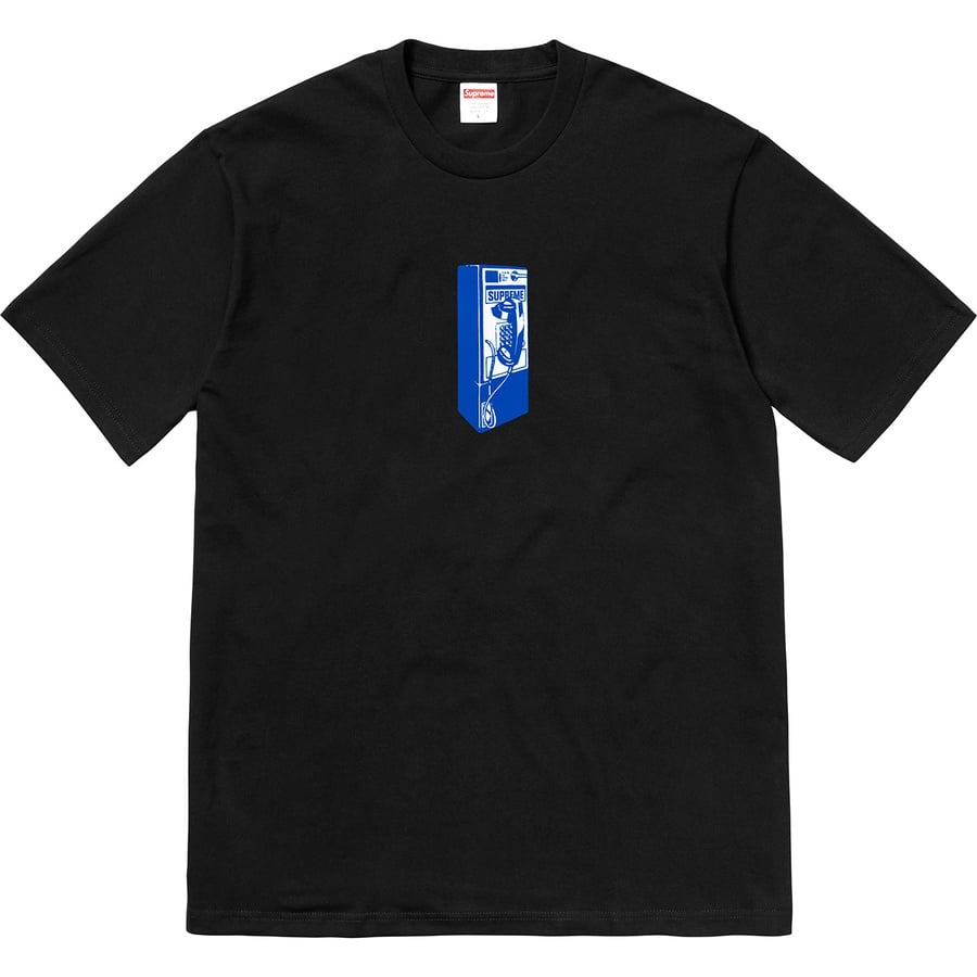 Details on Payphone Tee Black from fall winter 2018 (Price is $36)