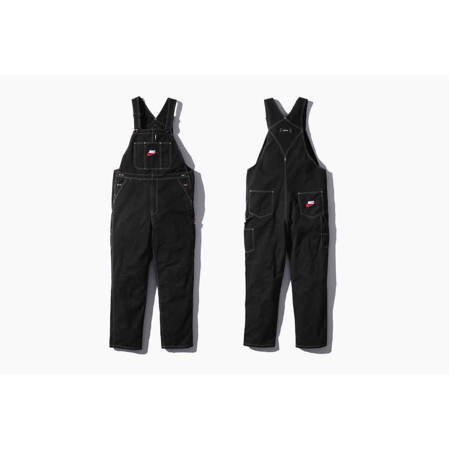 Details on Supreme Nike Cotton Twill Overalls  from fall winter 2018 (Price is $198)
