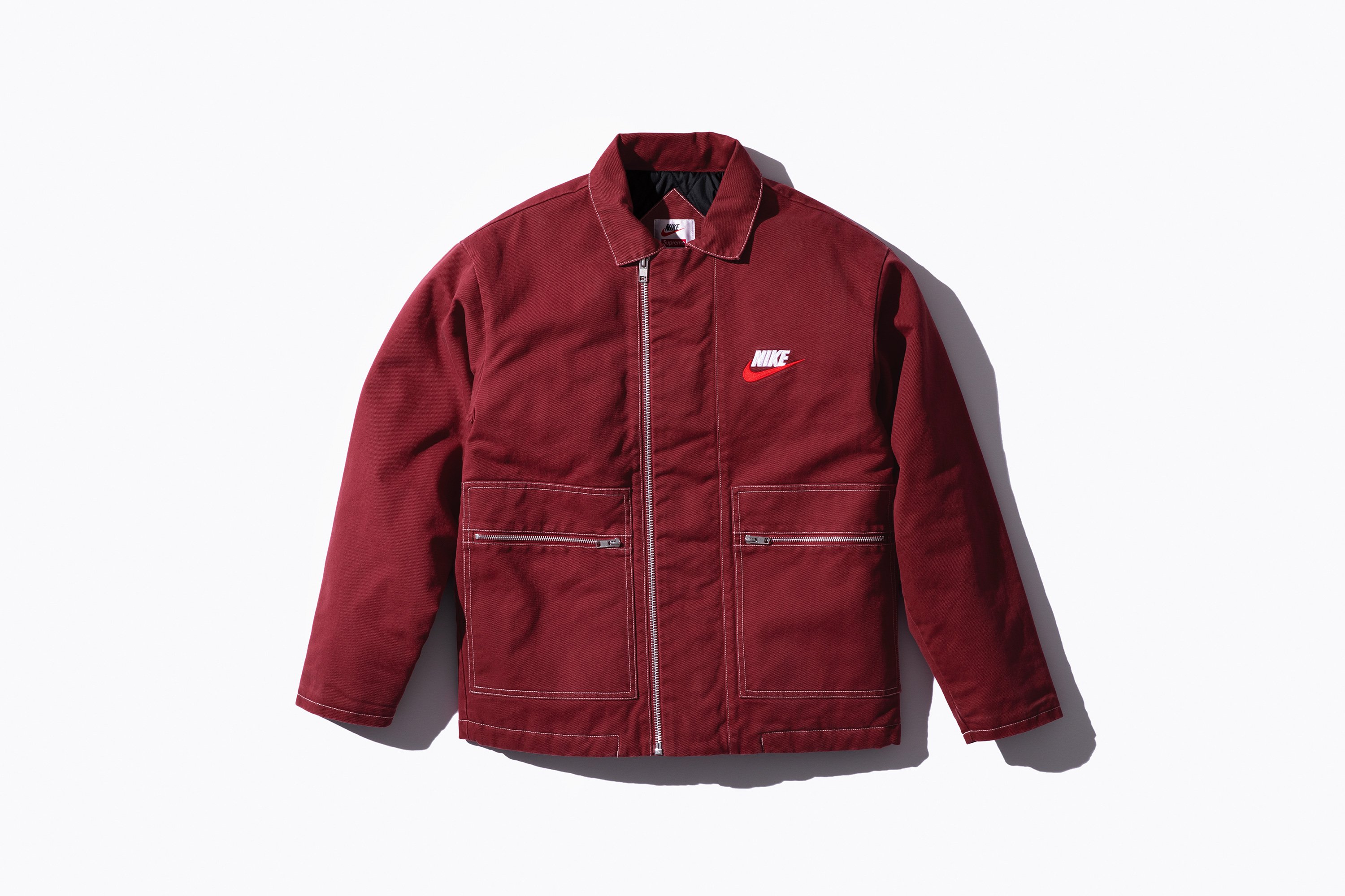 Nike Double Zip Quilted Work Jacket - fall winter 2018 - Supreme