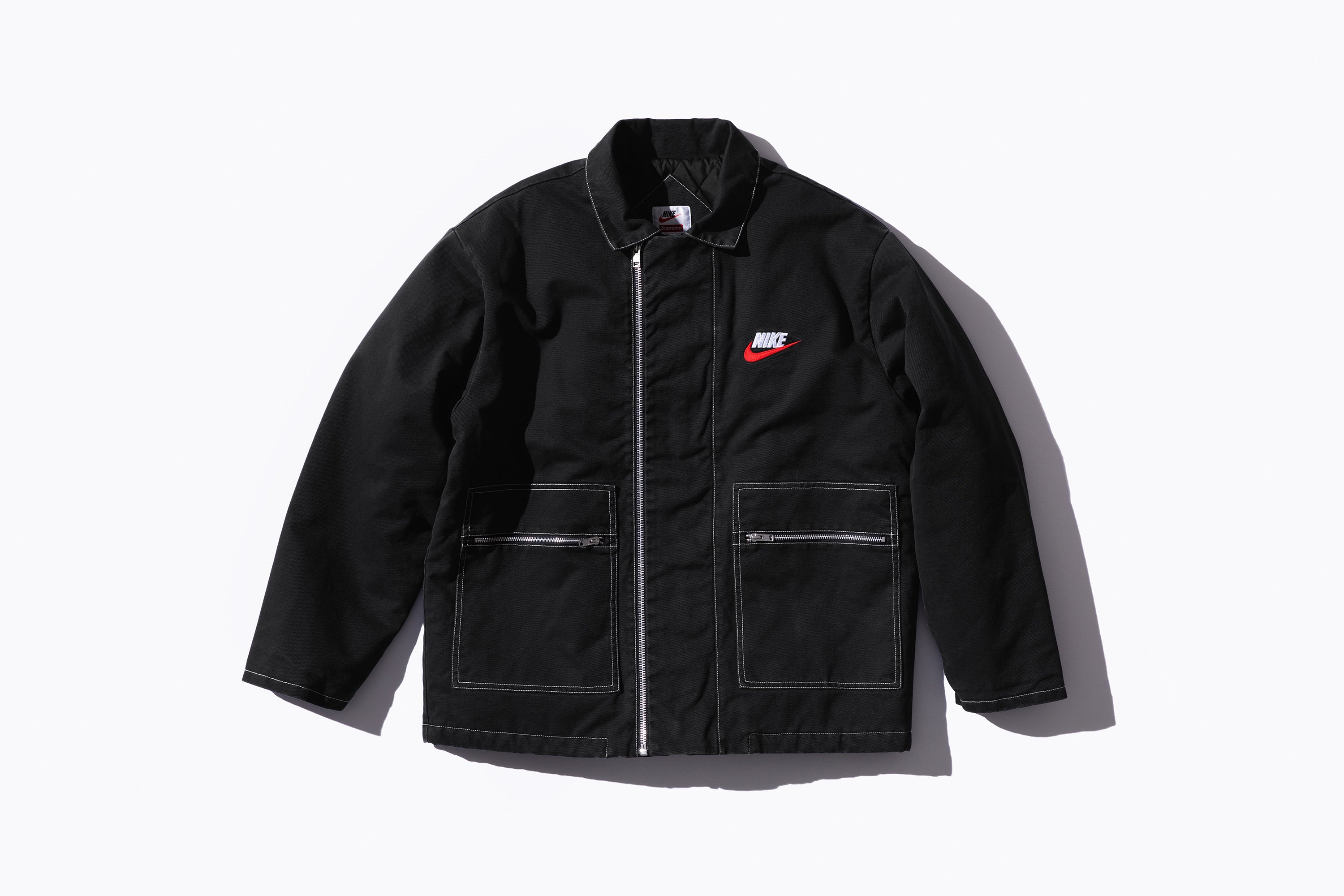 Nike Double Zip Quilted Work Jacket - fall winter 2018 - Supreme