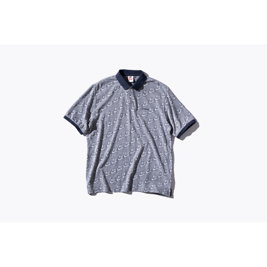 Details on Supreme Nike Jacquard Polo  from fall winter
                                                    2018 (Price is $124)