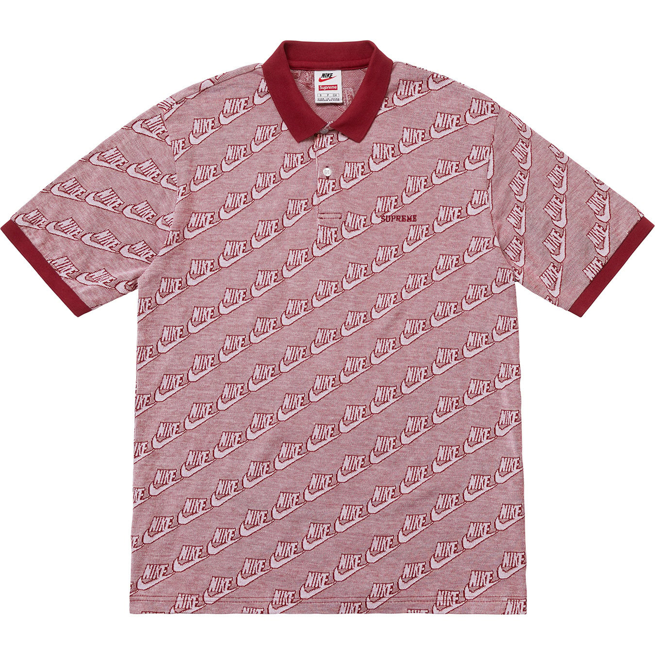 Nike Jacquard Polo - fall winter 2018 - Supreme