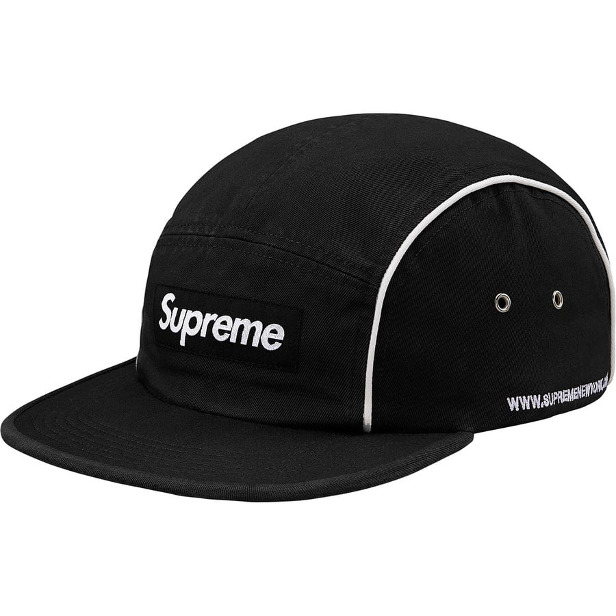 Details on Piping Camp Cap Black from fall winter
                                                    2018 (Price is $48)