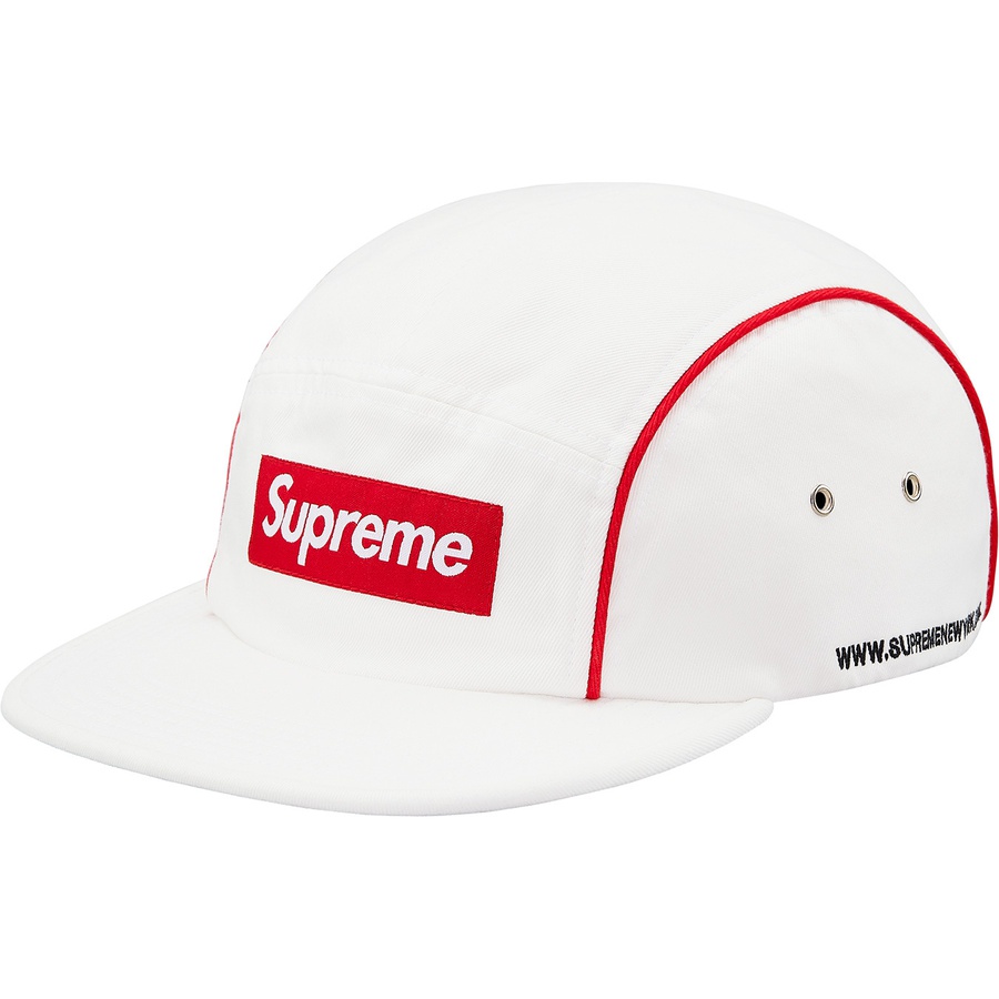 Details on Piping Camp Cap White from fall winter
                                                    2018 (Price is $48)
