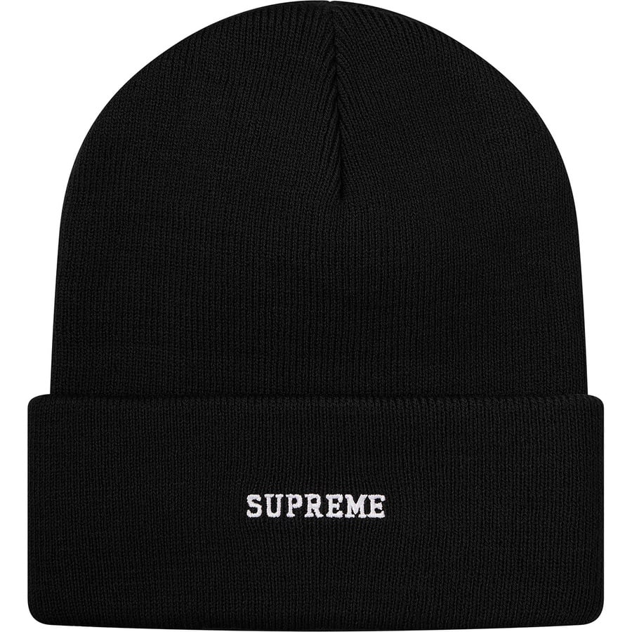 Details on Supreme Nike Beanie Black from fall winter
                                                    2018 (Price is $38)